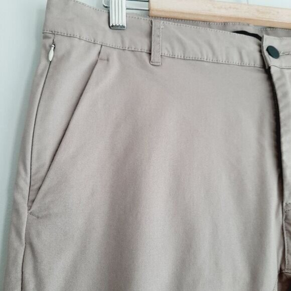 ZANEROBE Slim Fit Casual Pants Beige Cotton Blend Men's Sz 34 - Picture 4 of 10